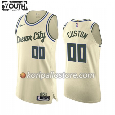 Milwaukee Bucks Custom Nike 2019-2020 City Edition Lasten Pelipaidat Swingman